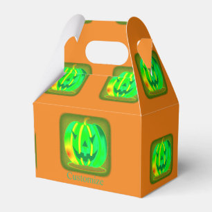 Grönt Jack o'lantern Halloween Thunder_Cove Presentaskar