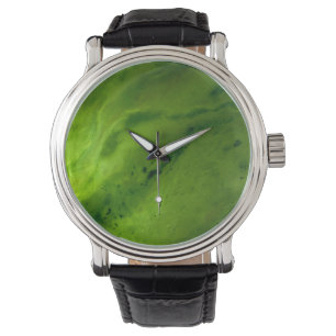 Grönt Jade Watch Armbandsur