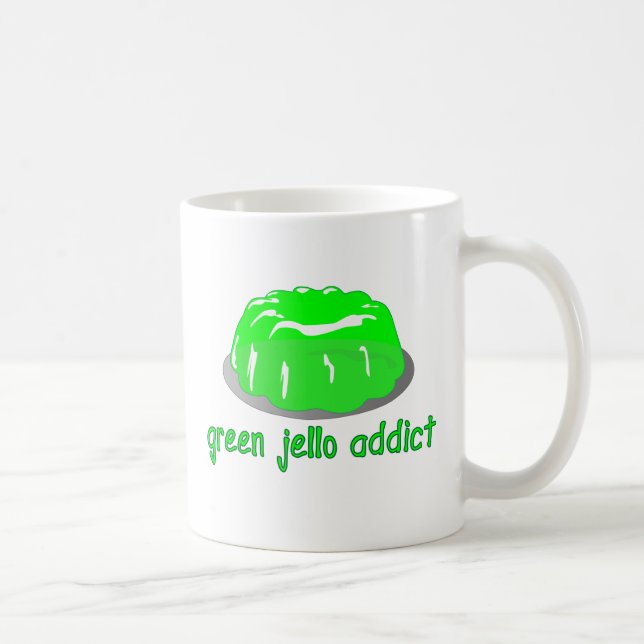 Grönt Jello Addict Kaffemugg (Höger)