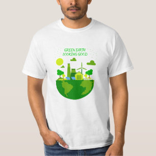 Grönt Jord, Tittar Bra T Shirt