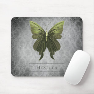 Grönt Jude Butterfly Damask Musmatta