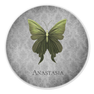 Grönt judisk fjäril knopp