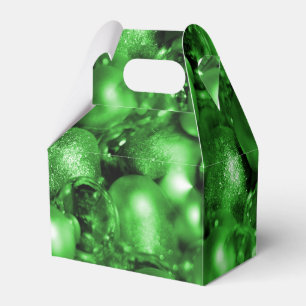Grönt Jul Baubles Presentaskar