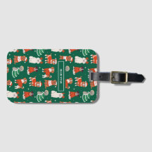 Grönt Jul Hundar Personlig