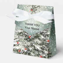 Grönt Julgran Färgfärgade ornament Vita Snö