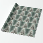 Grönt Julgran Färgfärgade ornament Vita Snö Presentpapper<br><div class="desc">Grönt Julgran Färgämnen för ornament Vita Snö Papper. Unik,  vacker utformning av snyggten. Lätt att vara personlig. Teckensnittet stil,  storlekt och färg kan ändras. Matchande objekt är tillgängliga.</div>