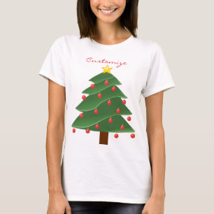 Grönt Julgran Thunder_Cove T-Shirt