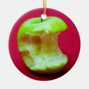 Grönt Julgransprydnad Keramik