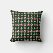 Grönt Julprydnadsföremål Pillow