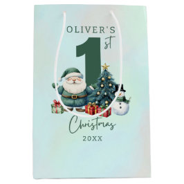 Grönt Jultomten 1:a jul