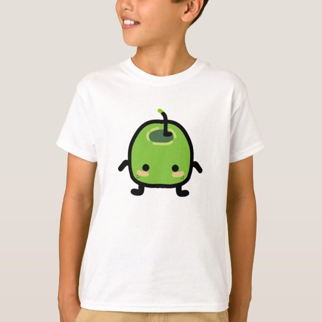 Grönt Junimo Stardew Valley T Shirt (Framsida)