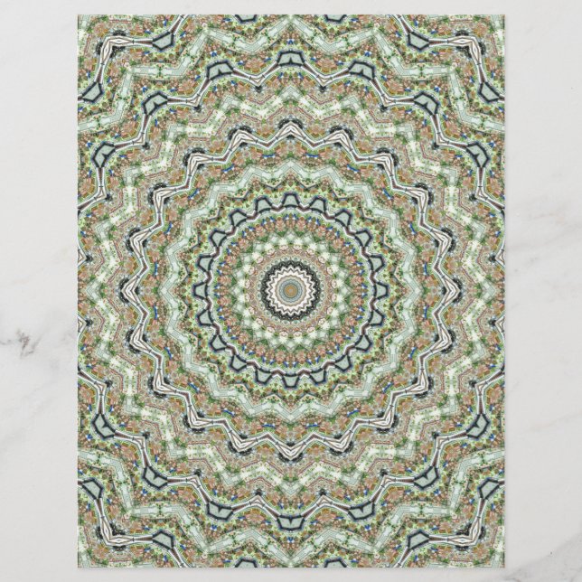 Grönt Kaleidoscope (Framsida)