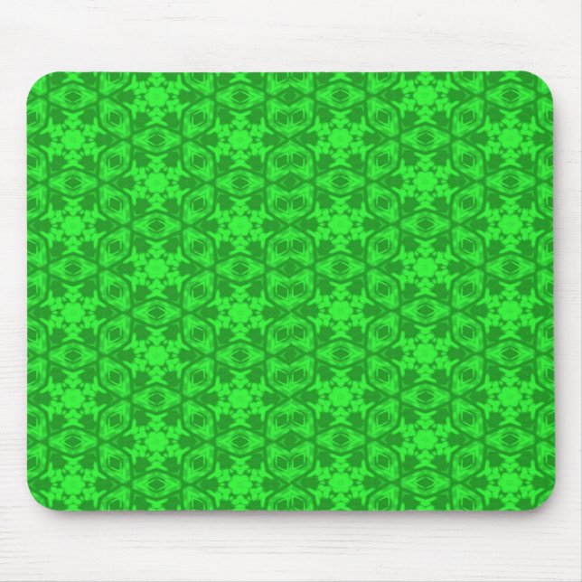 Grönt Kaleidoscope Musmatta (Framsidan)