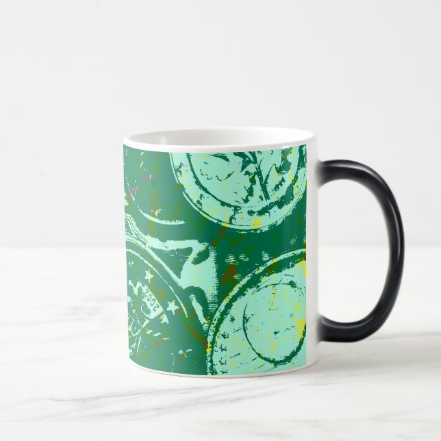 Grönt kapital magisk mugg (Höger)