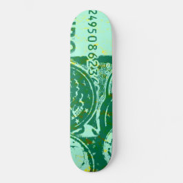 Grönt kapital skateboard bräda 19,5 cm
