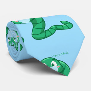 Grönt Kawaii Mask Thunder_Cove Slips