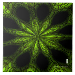 Grönt keramiskt plattor kakelplatta