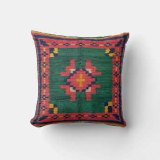 Grönt Kilim Pillows UK: Sofistikerad Östra Kudde