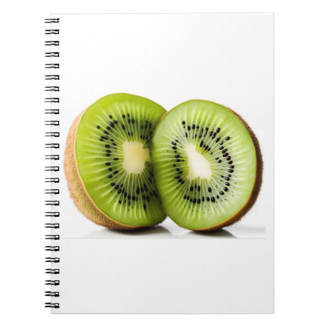 Grönt kiwi-frukt anteckningsbok (Framsidan)