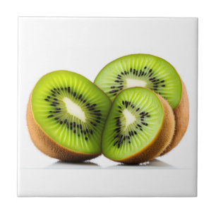 Grönt kiwi-frukt kakelplatta