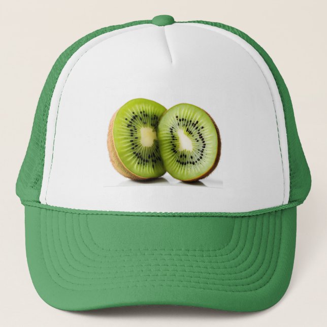 Grönt kiwi-frukt keps (Framsida)