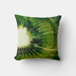 Grönt Kiwi Tie Dye Kudde