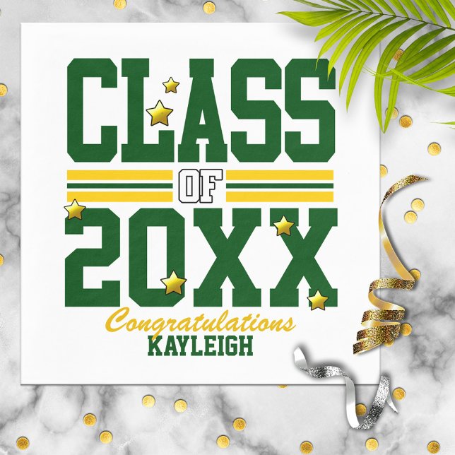 Grönt|Klassår för Gult Pappersservett (Skapare uppladdad)