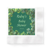 Grönt Klöver Baby Shower