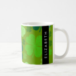 Grönt Klöver, Lucky Klöver, ditt namn Kaffemugg