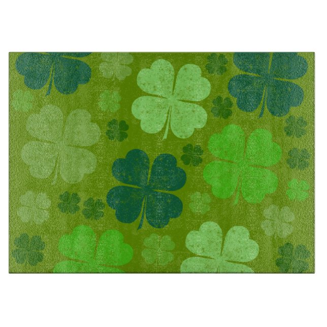 Grönt Klöver, Lucky Klöver, Saint patrick's day (Framsidan)