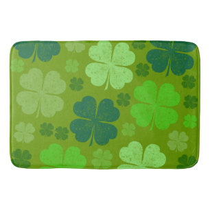 Grönt Klöver, Lucky Klöver, Saint patrick's day Badrumsmatta