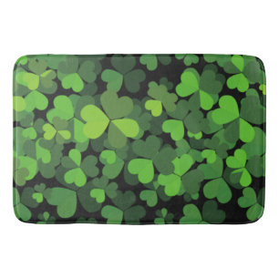 Grönt Klöver, Lucky Klöver, Saint patrick's day Badrumsmatta