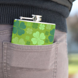 Grönt Klöver, Lucky Klöver, Saint patrick's day Fickplunta