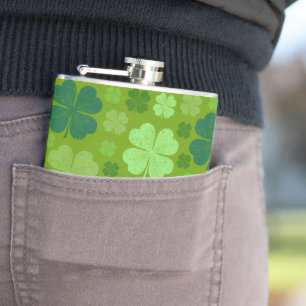 Grönt Klöver, Lucky Klöver, Saint patrick's day Fickplunta