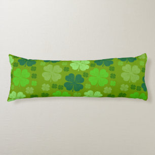 Grönt Klöver, Lucky Klöver, Saint patrick's day Kroppskudde