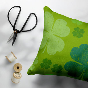 Grönt Klöver, Lucky Klöver, Saint patrick's day Prydnadskudde