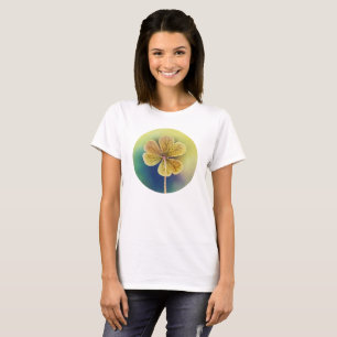 Grönt Klöver Makro T Shirt