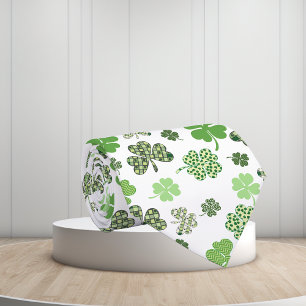 Grönt Klöver Shamrock St patrick's day Slips
