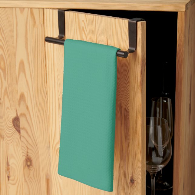 Grönt kökshandtork kökshandduk (Thirds Fold)