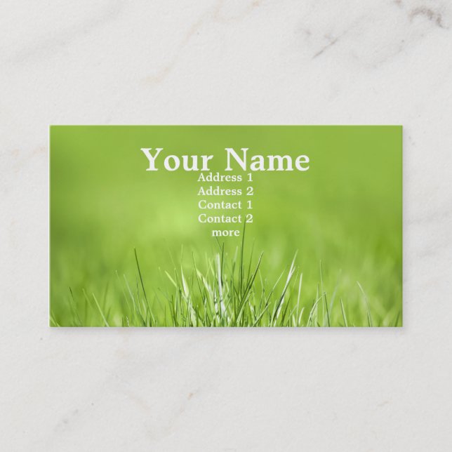 grönt kort (Framsida)