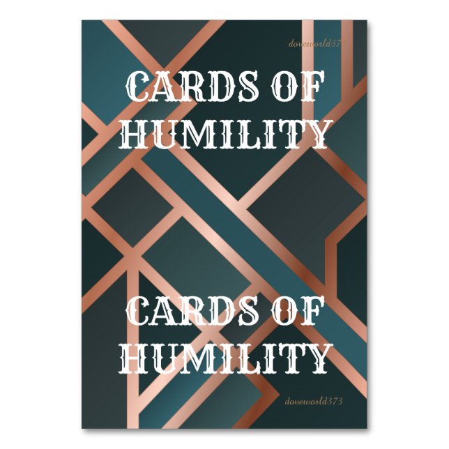 Grönt-kort för spel bordsnummer (Framsidan)