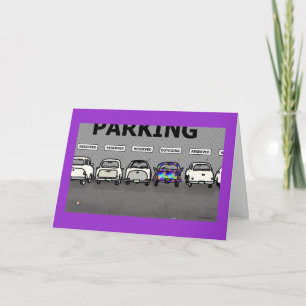 Grönt kort för Weenii "parkeringsplats" hälsning