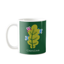 Grönt Kryp Kawaii Cute Kids Namn