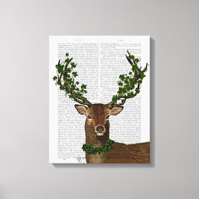 GRÖNT KUNG 2 CANVASTRYCK (Framsida)