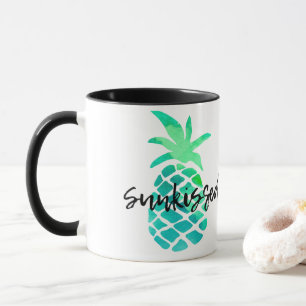 Grönt Kunkiserad ananas Mugg