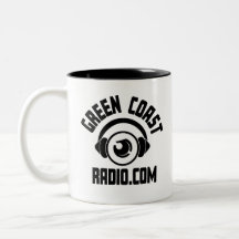 Grönt Kusten Radio Coffee Mugg