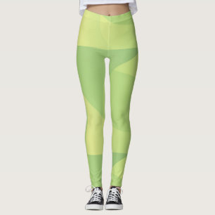 Grönt Kvinnors bensin Leggings