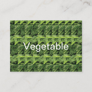 Grönt läder Vegetabiliska Visitkort