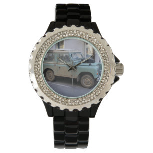 Grönt Land Rover Armbandsur
