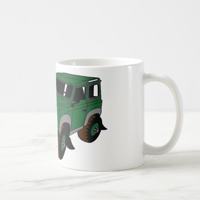 Grönt Landy Kaffemugg (Höger)